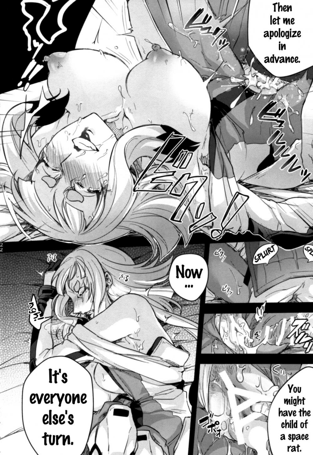 Hentai Manga Comic-Carta-chan wa Uchuu Nezumi nanka ni Zettai ni Makenai!!-Read-21